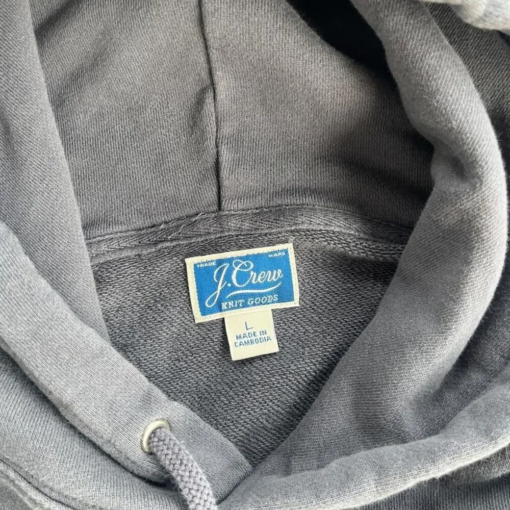 J. Crew Streetwear Y2K Blank Essential Hoodie